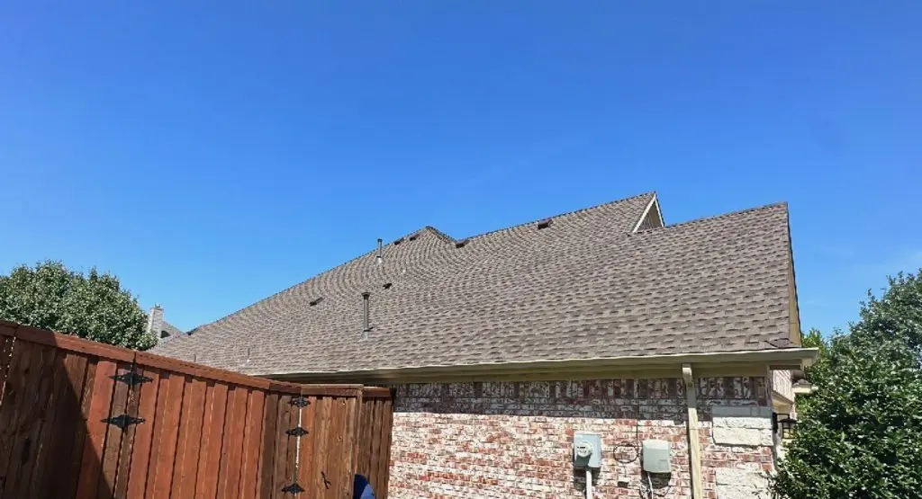 Completed roof replacement project in Blythe